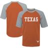 Youth Texas Orange Longhorns Mecca Dunes Rash Guard Raglan T-Shirt