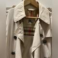 Burberry Jackets & Coats | Burberry Nylon Trench Coat | Color: Cream | Size: 4