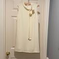 Michael Kors Dresses | Nwot Michael Kors Silk Dress | Color: Cream | Size: 6