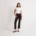 Madewell Jeans | Madewell Petite Kick Out Crop Jeans Nm812 Black P 28 | Color: Black | Size: 28p