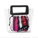 Victoria's Secret Bags | Nwt Victoria’s Secret Clear Mini Tote Bag | Color: Pink/Red | Size: Os