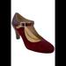 Giani Bernini Shoes | Giani Bernini Velmah Memory Foam Mary Jane Pumps Wine - Medium | Color: Purple | Size: Various