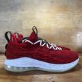 Nike Shoes | Nike Lebron Xv 15 Low University Mens Size 10.5 Basketball Shoes Red Ao1755-600 | Color: Black/Red | Size: 10.5