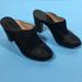 Madewell Shoes | Madewell Black Leather Pony Mules Shoes 7.5 | Color: Black | Size: 7.5