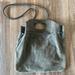 Free People Bags | Free People Leather Crossbody Bag | Color: Gray | Size: Os