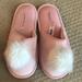 Victoria's Secret Shoes | New Victoria’s Secret Slippers | Color: Pink/White | Size: Small 5-6