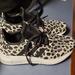 Adidas Shoes | Bnwt! Adidas Swift Run Cheetah Print Tennis Shoes | Color: Black/Tan | Size: 7