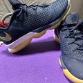 Nike Shoes | Mens Used Nike Lebron 14 Low 'Usa' 2017 Basketball Shoe Size 10 | Color: Blue | Size: 10