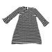 J. Crew Dresses | J.Crew Women Black And White Striped Casual Dress, Size Xs | Color: Black/White | Size: Xs