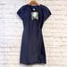 J. Crew Dresses | J Crew Navy Blue Silk Taffeta Cap Sleeve Wrap Dress Size 4 Nwt | Color: Blue | Size: 4