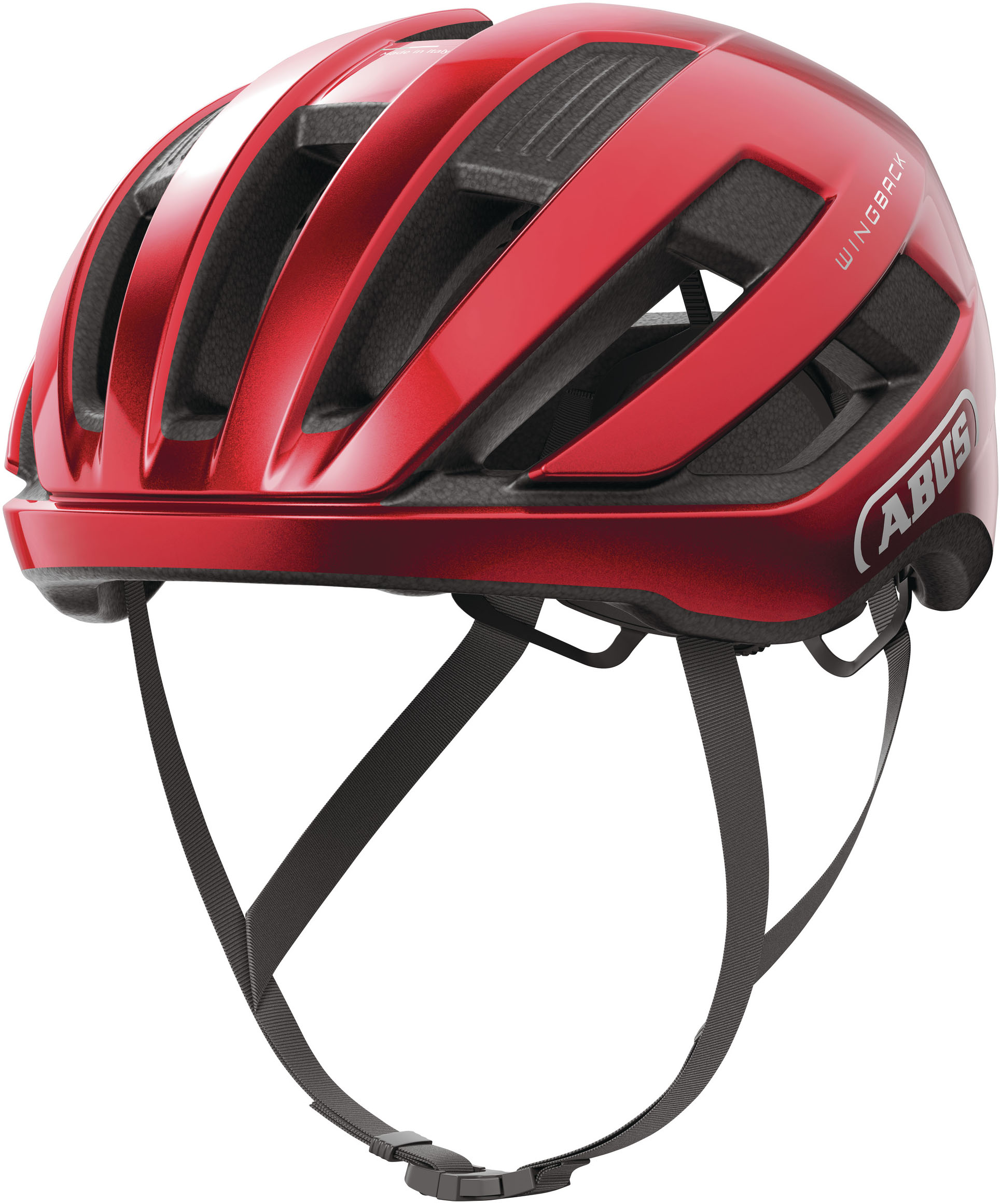 Fahrradhelm ABUS "WINGBACK" Gr. S, rot (performance rot), Helme, S Kopfumfang: 51cm - 55cm Image