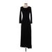 Lulus Casual Dress - DropWaist: Black Dresses - Women's Size Small