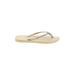 Havaianas Flip Flops: Tan Shoes - Women's Size 8