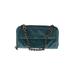 Hobo Bag International Leather Satchel: Blue Bags