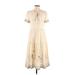 Johnny Was Calme Casual Dress: Ivory Dresses - Women's Size X-Small
