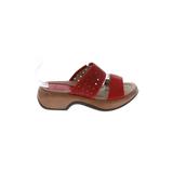 Dansko Sandals: Red Shoes - Women's Size 37