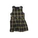 Lands' End Dress - DropWaist: Black Plaid Skirts & Dresses - Kids Girl's Size 5