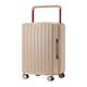 DNZOGW Suitcase Luggage Universal Wheel Box Zipper Trolley Box Password Box Men and Women Travel Leather Suitcase Suitcase Suitcases (Color : Pink, Size : A)