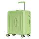 DNZOGW Suitcase Luggage Multifunctional Trolley Suitcase for Men and Women, Password Box, Boarding Suitcase, Suitcase Suitcases (Color : Green, Size : A)