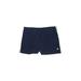 Adidas Athletic Shorts: Blue Solid Activewear - Women's Size 10