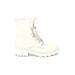 Dolce Vita Boots: White Shoes - Women's Size 8