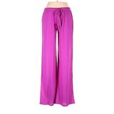 Natori Sweatpants - High Rise: Purple Activewear - Women's Size Small