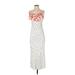 RIXO for Target Casual Dress - Midi: White Polka Dots Dresses - Women's Size X-Small