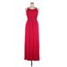 Max Studio Casual Dress - Maxi: Red Dresses - Women's Size X-Large