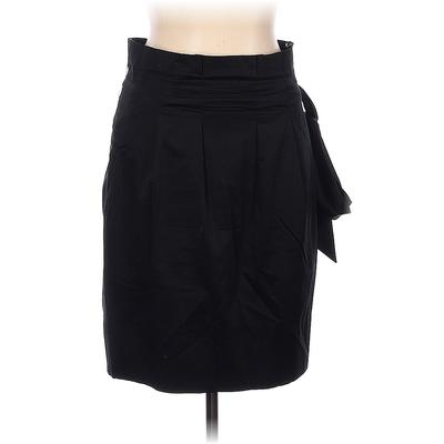 BCBGMAXAZRIA Casual Skirt: Black Solid Bottoms - Women's Size 10