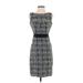 an original MILLY of New York Cocktail Dress - Sheath: Gray Graphic Dresses - Women's Size 0