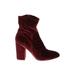Nine West Boots: Burgundy Shoes - Women's Size 11