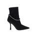 Nine West Ankle Boots: Black Shoes - Women's Size 9 1/2