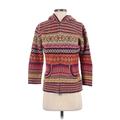 CAbi Jacket: Red Aztec or Tribal Print Jackets & Outerwear - Women's Size Small