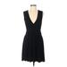 Tart Casual Dress - A-Line: Black Solid Dresses - Women's Size Medium