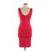Forever 21 Casual Dress - Sheath: Red Dresses - New - Women's Size Large
