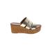 Italian Shoemakers Footwear Wedges: Gold Shoes - Women's Size 8