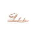 Nicole Miller New York Sandals: Gold Shoes - Women's Size 8