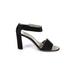 Gucci Heels: Black Color Block Shoes - Women's Size 38.5