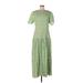 Shein Casual Dress - Midi: Green Dresses - Women's Size 12