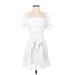 Fashion Union Casual Dress: White Dresses - Women's Size 4