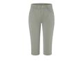 Mac Capri-Jeans Damen grün, Gr. 34-17, Baumwolle, Capri Jeans für stilvolle Sommerlooks