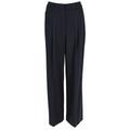 Luisa Cerano Wideleg-Pants mit Bundfalten Damen navy, Gr. 46, Weit geschnittene Damenhose