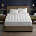 Intelligent Design Dream Puff Overfilled Down Alternative Mattress Pad - White