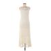 Vince Camuto Casual Dress - Sweater Dress: Ivory Dresses - Women's Size Medium