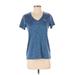 Under Armour Active T-Shirt: Blue Activewear - Women's Size Small