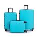 Sapphome 3 Piece Luggage Sets ABS Lightweight Suitcase w/ Two Hooks, TSA Lock, (20/24/28) | Wayfair SA-W284102007-QIANLAN