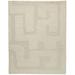 0.5 in Area Rug - Tufenkian Abstract Hand Knotted Wool Area Rug in Ivory Wool | 0.5 D in | Wayfair AMA.CHTN4030810