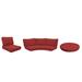 Latitude Run® Larrissa Indoor/Outdoor Cushion Cover Acrylic, Terracotta in Red/Brown | 6 H in | Wayfair CK-HB-BARBADOS-11b-TERRACOTTA
