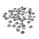 50/100 stücke Chrom Pin Verschlüsse Schmetterling Clips für Pin Abzeichen Metall Brosche Pin Back