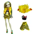 Nk 1/6 Puppen kleid zum Monstern hoher Puppen Kleidung gelbe Hosen für Bratz Puppe Freizeit kleidung